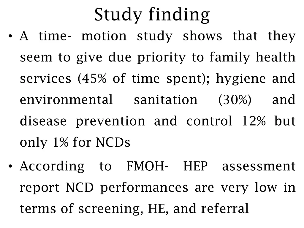 study finding