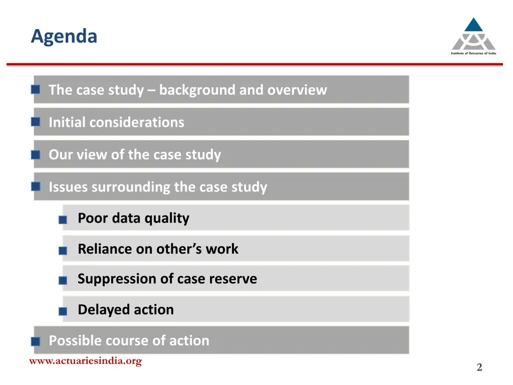 agenda