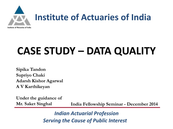institute of actuaries of india