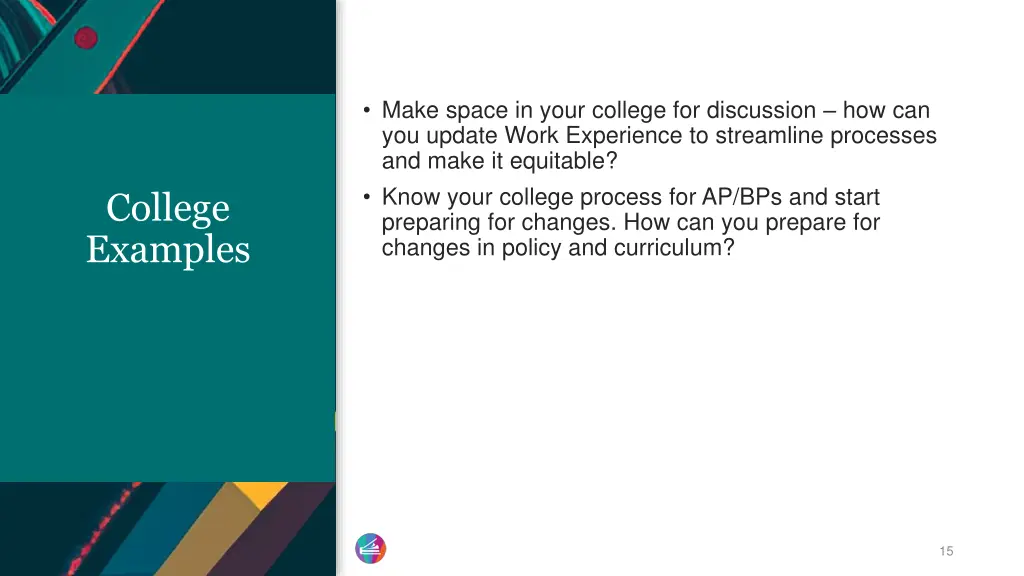 make space in your college for discussion