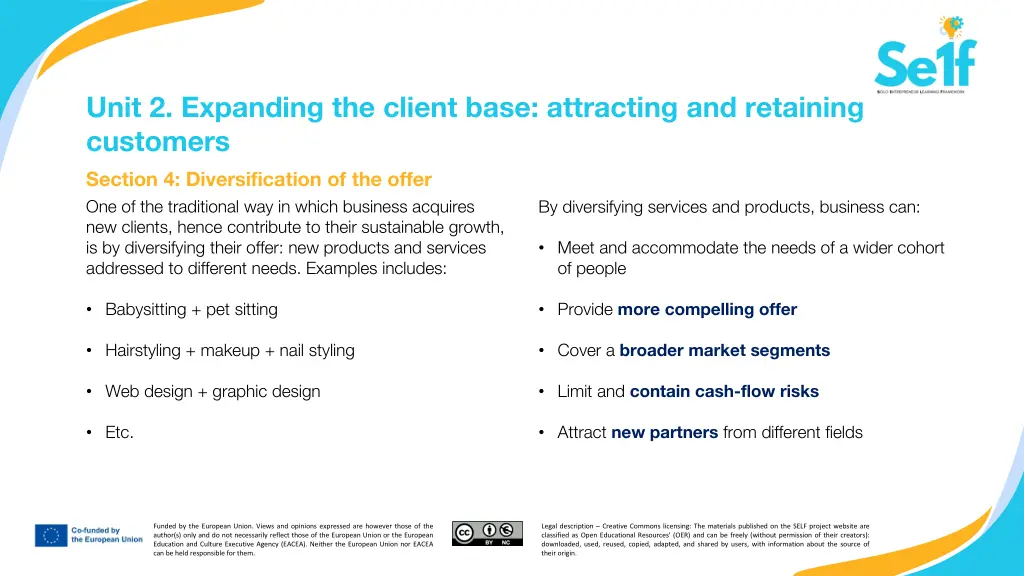 unit 2 expanding the client base attracting 3