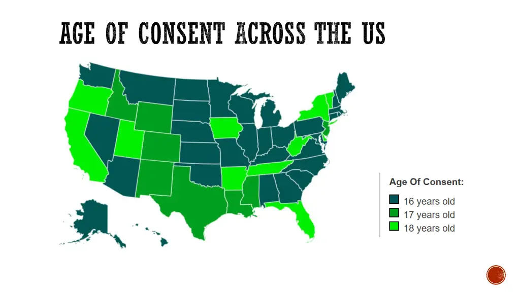 age of consent across the us