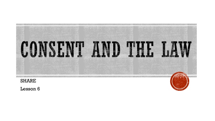 consent and the law