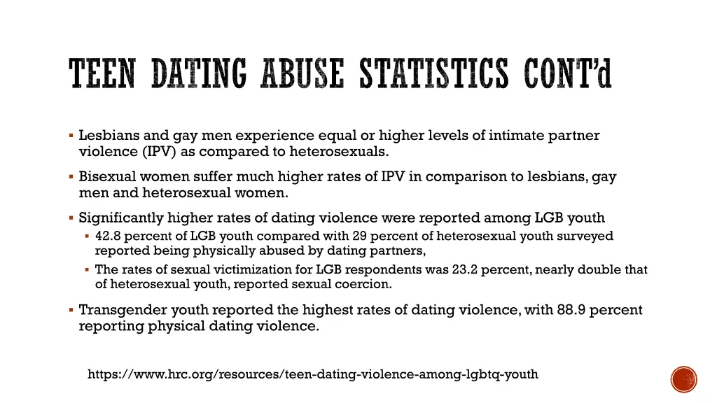 teen dating abuse statistics cont d