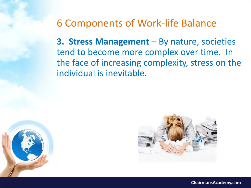 6 components of work life balance 3