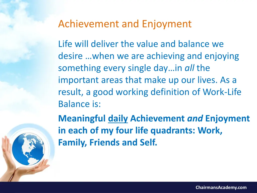 achievement and enjoyment 5