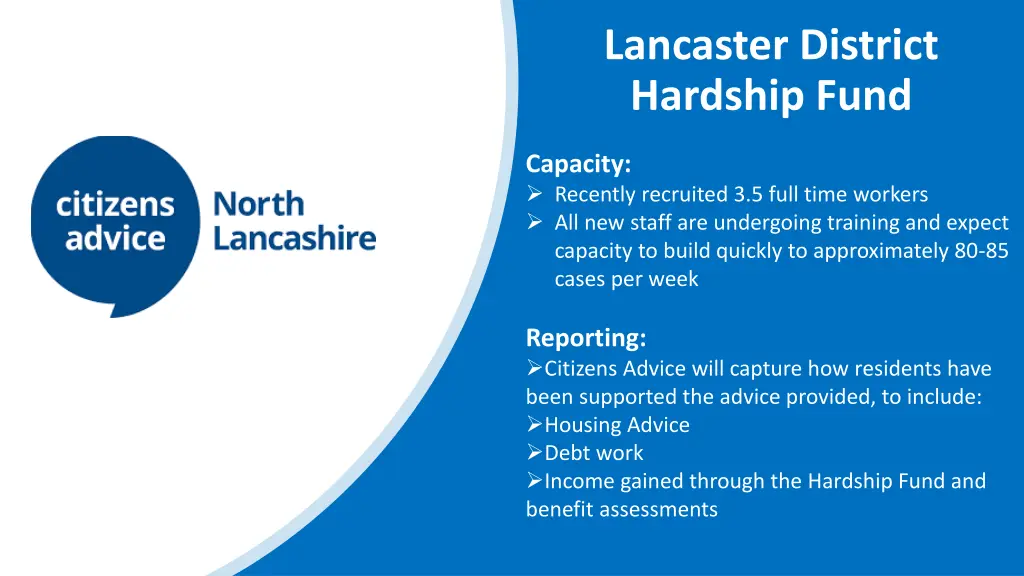 lancaster district hardship fund 1