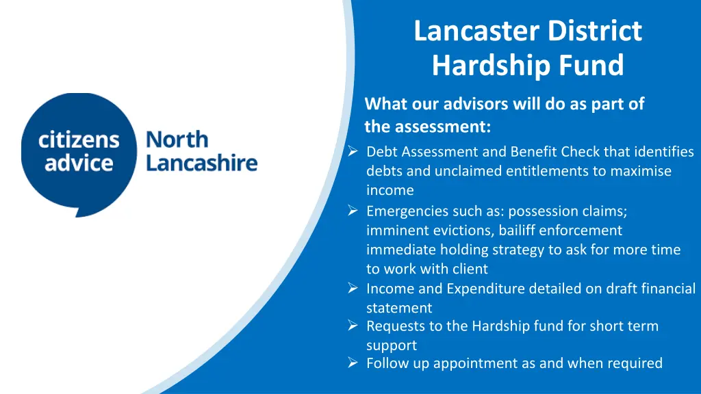 lancaster district hardship fund 2