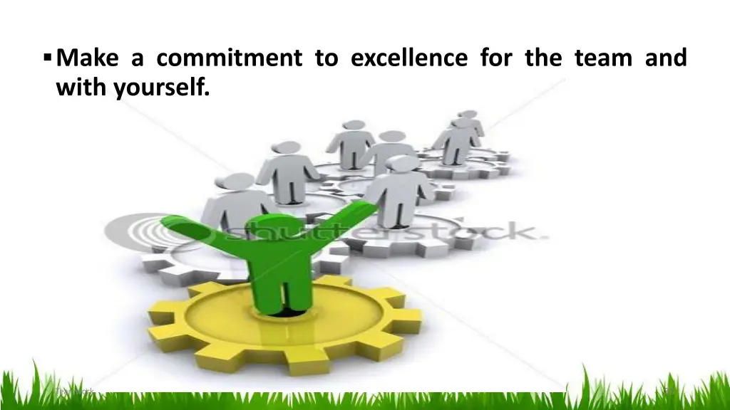 5 commitment make a commitment to excellence