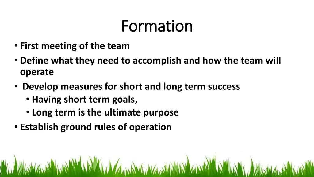 formation formation