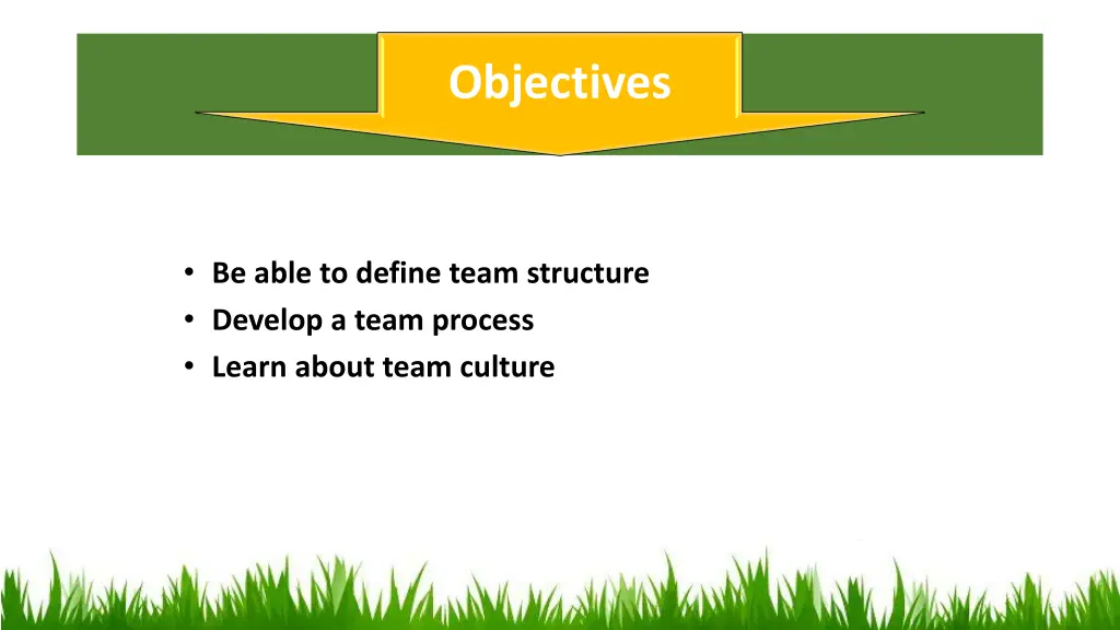 objectives
