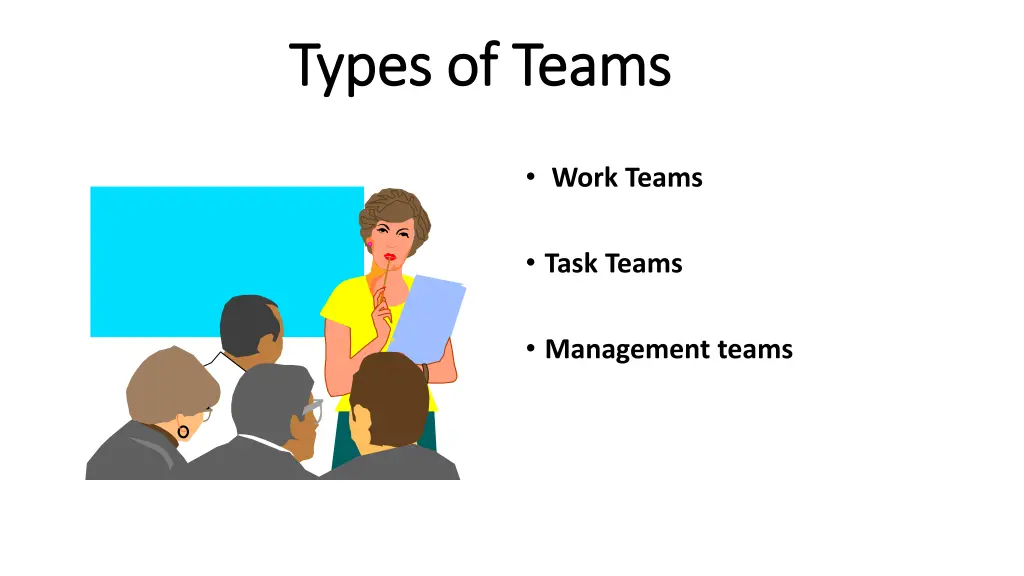 types of teams types of teams