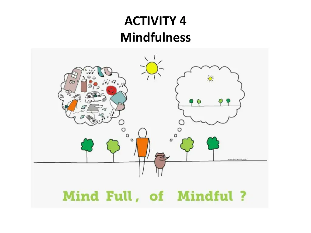 activity 4 mindfulness