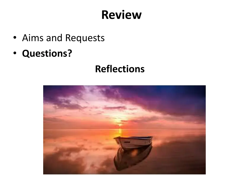 review