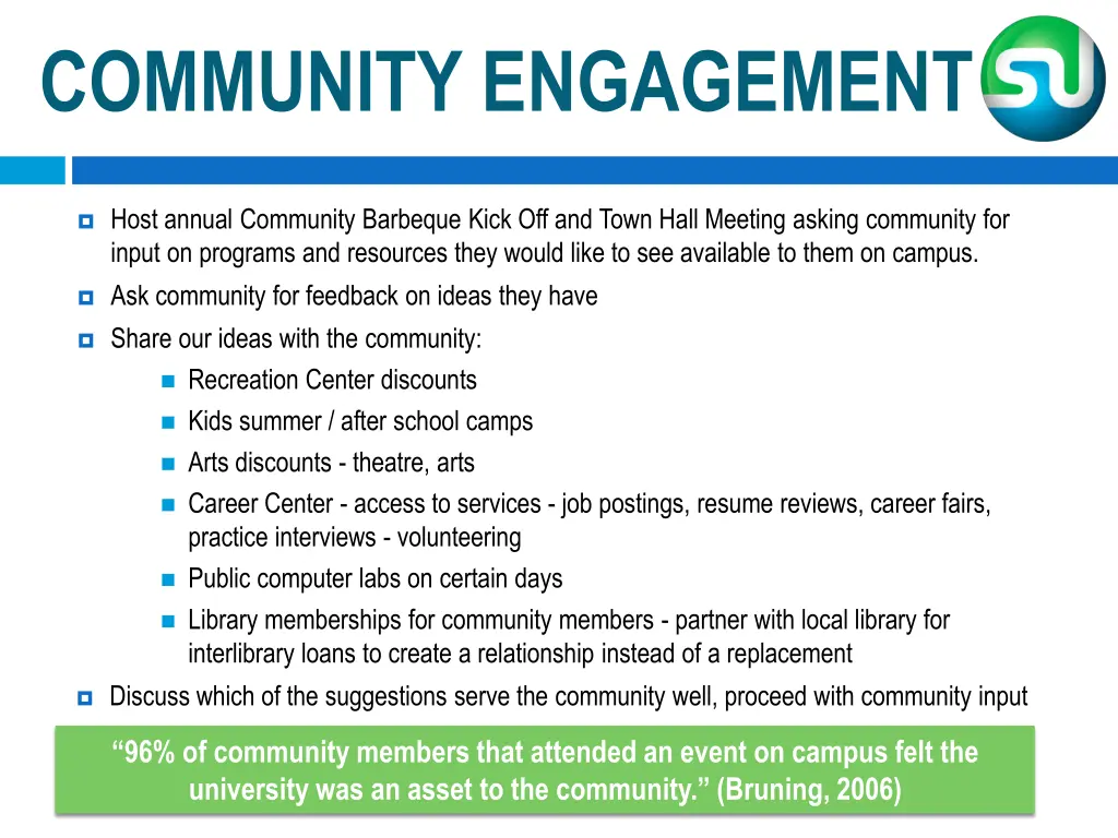 community engagement