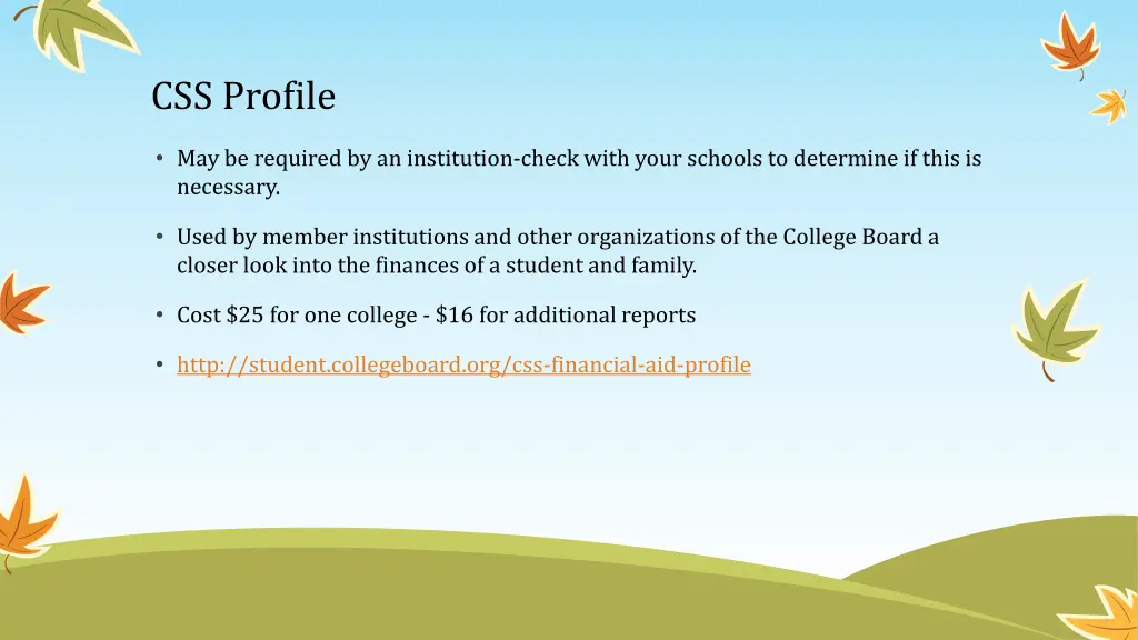 css profile