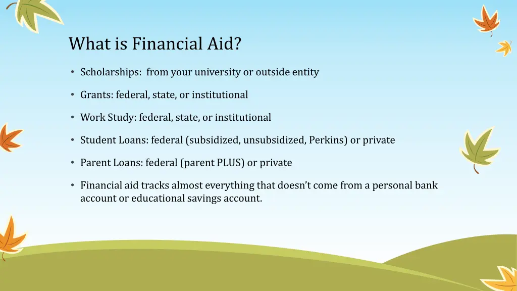 what is financial aid