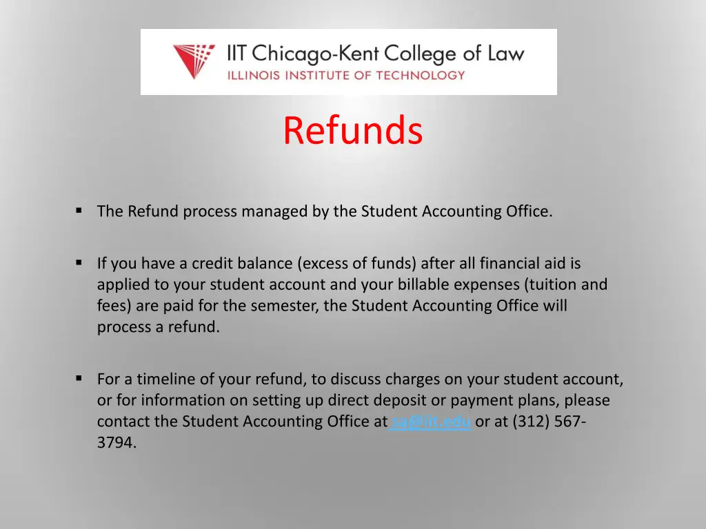 refunds