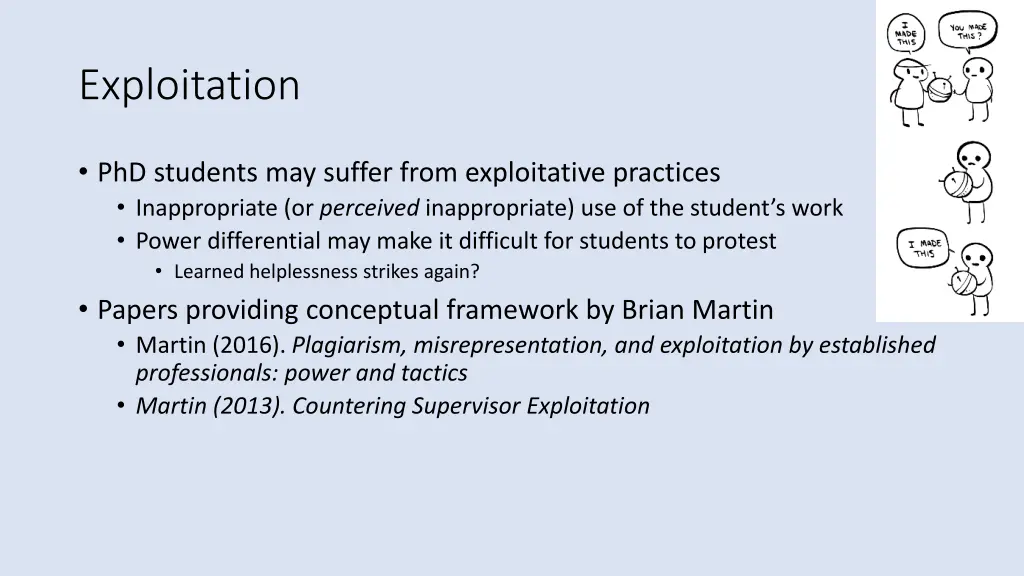 exploitation