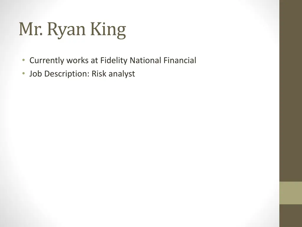mr ryan king