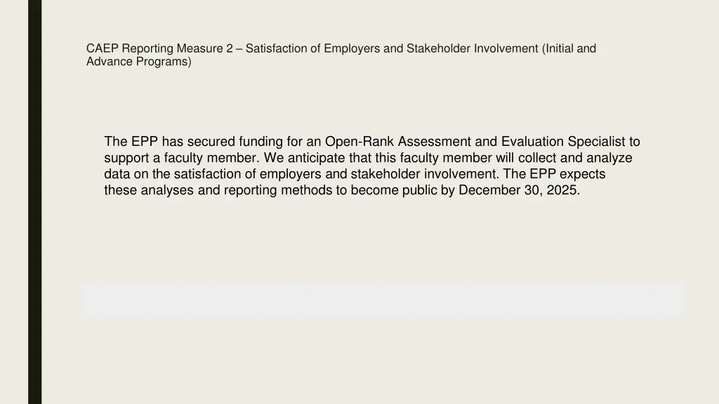 caep reporting measure 2 satisfaction