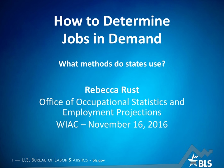 how to determine jobs in demand