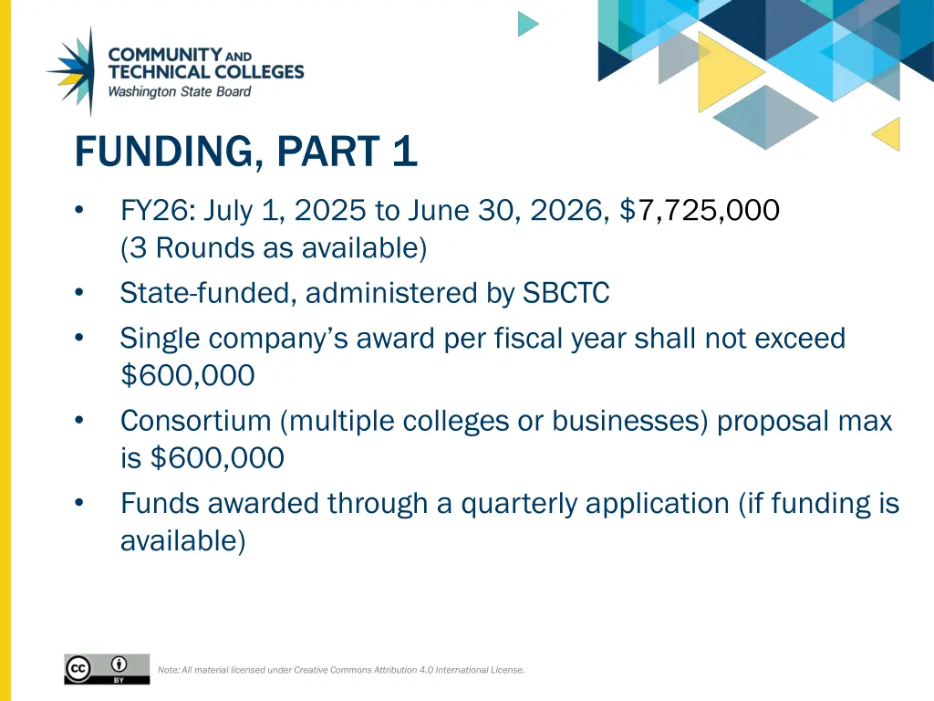 funding part 1