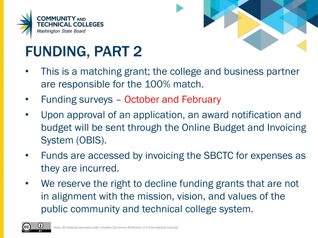 funding part 2