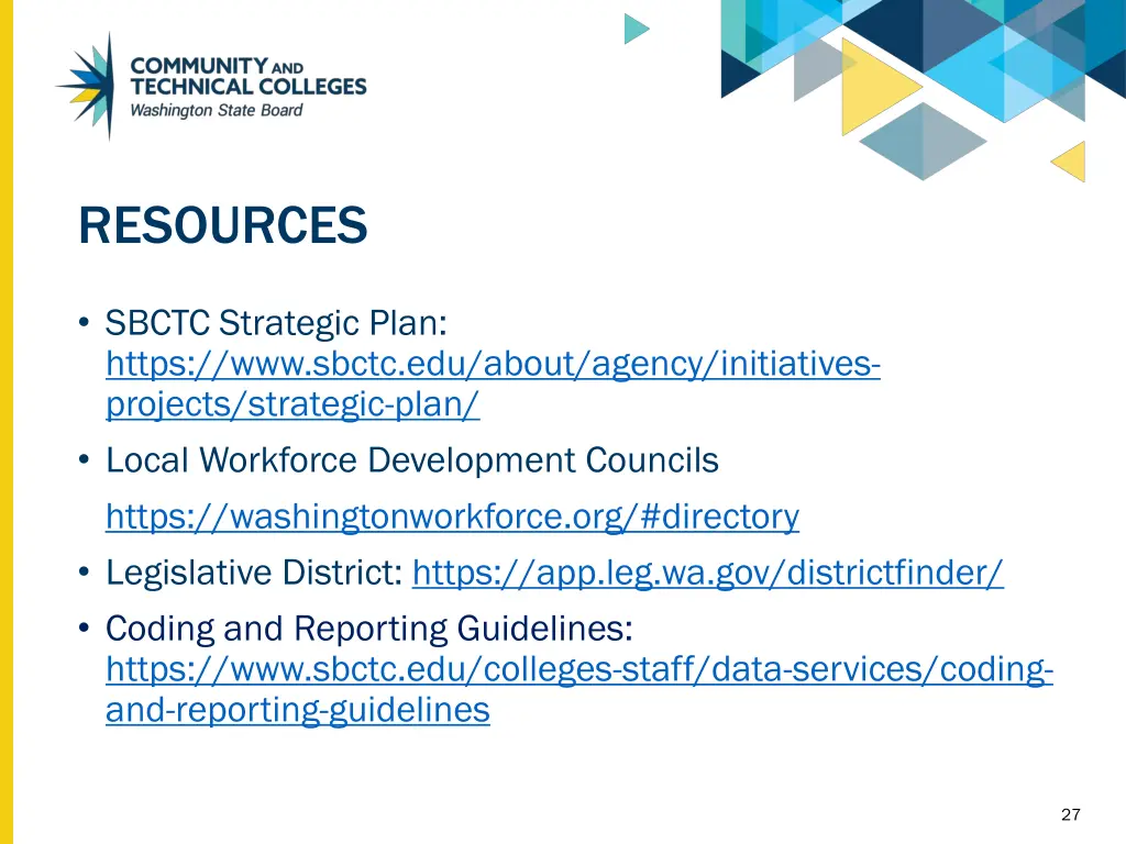 resources