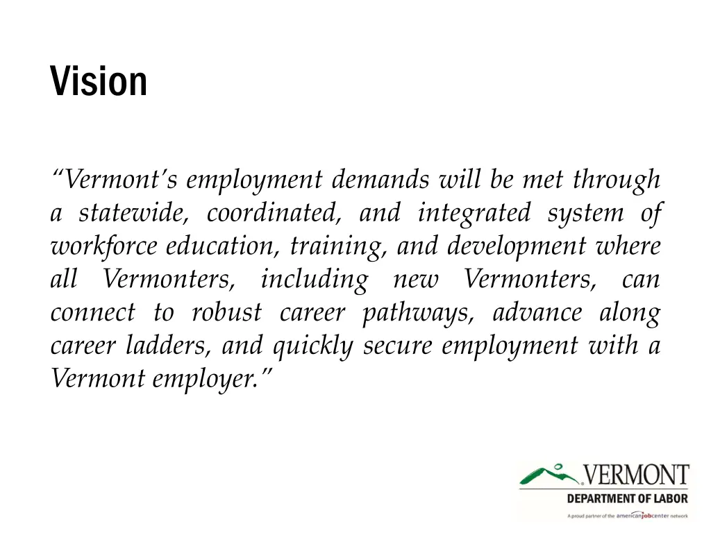 vision