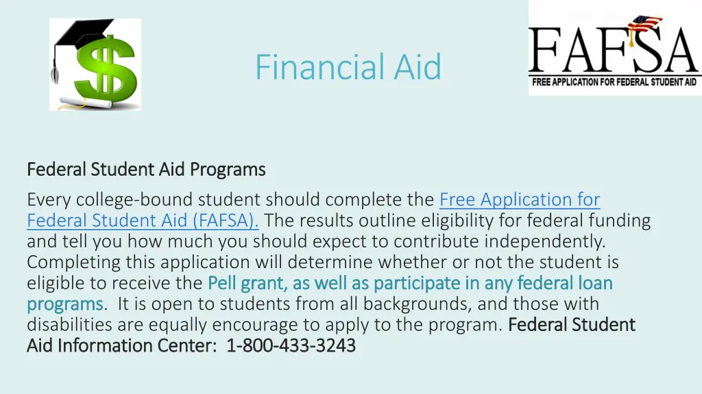 financial aid
