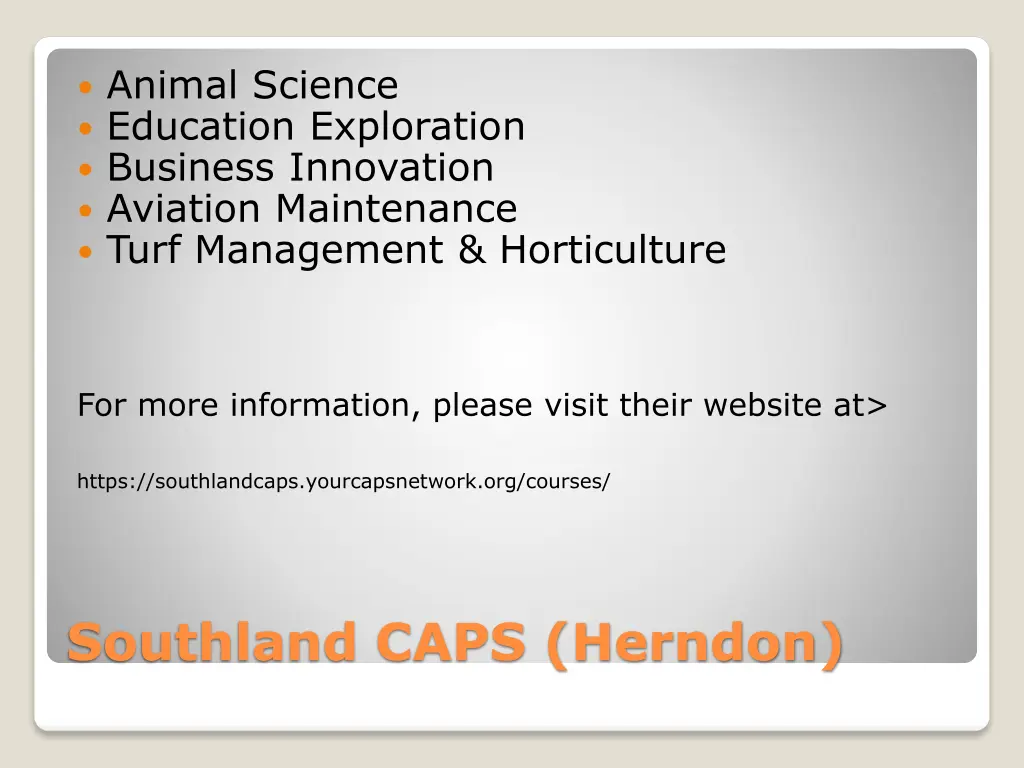 animal science education exploration business