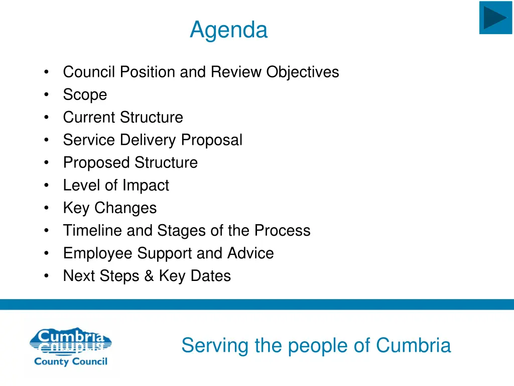 agenda