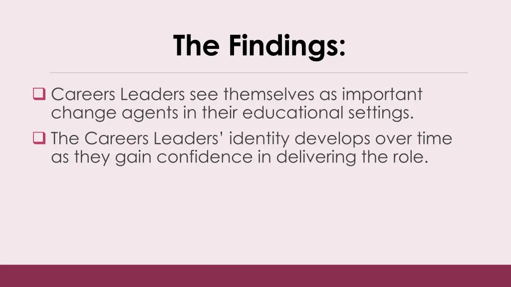 the findings 1