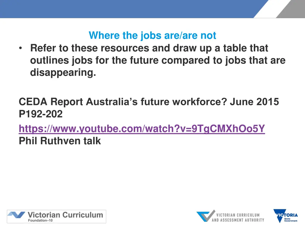 where the jobs are are not