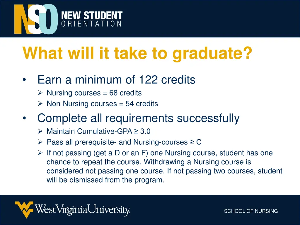 what will it take to graduate