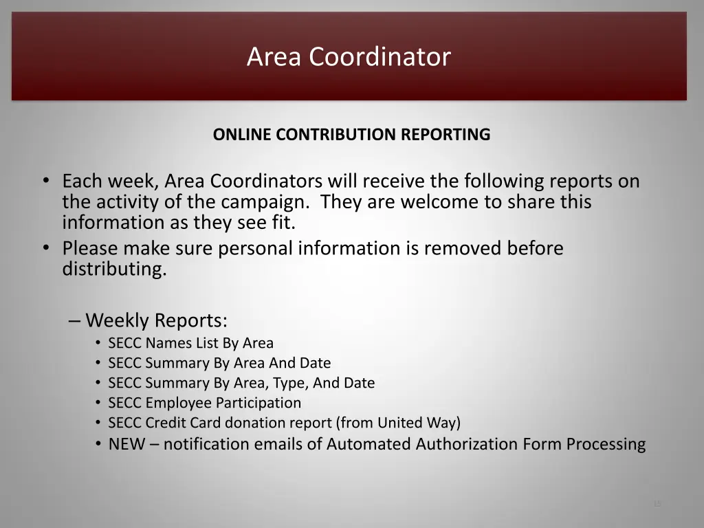 area coordinator 1