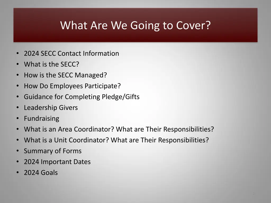 what are we going to cover
