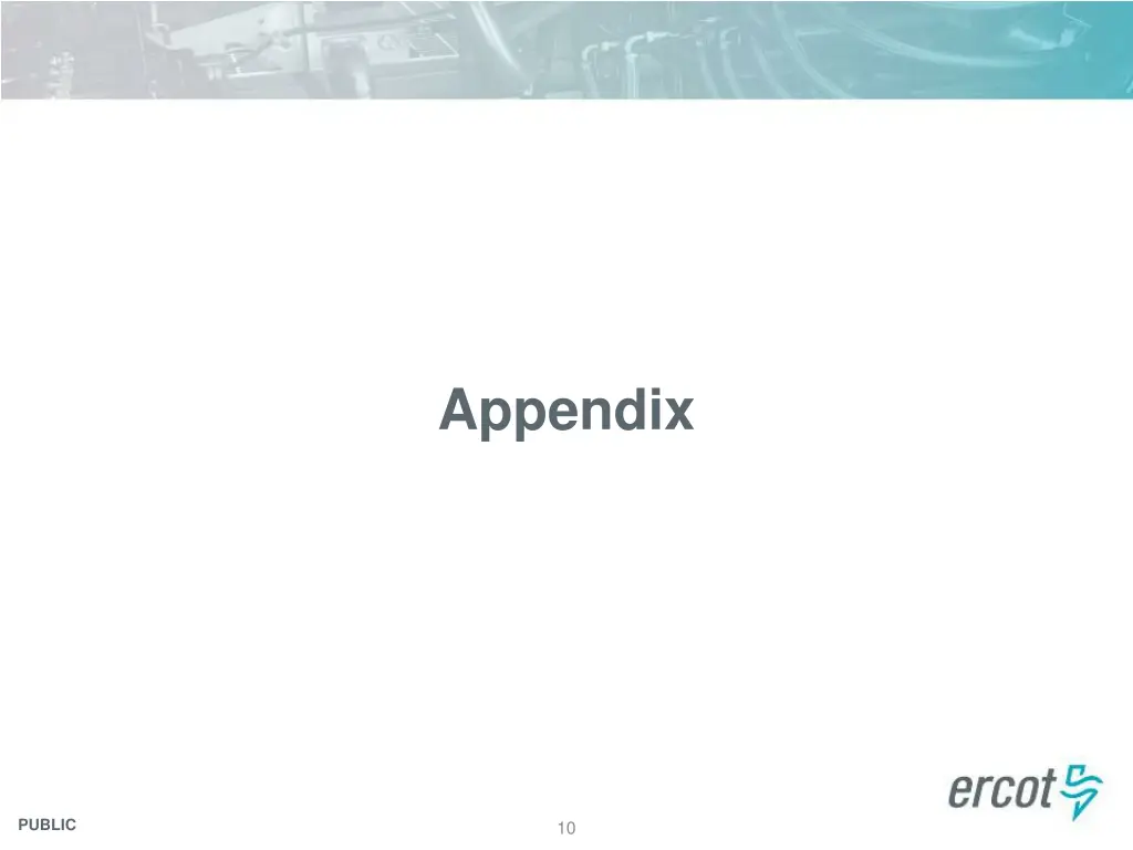 appendix