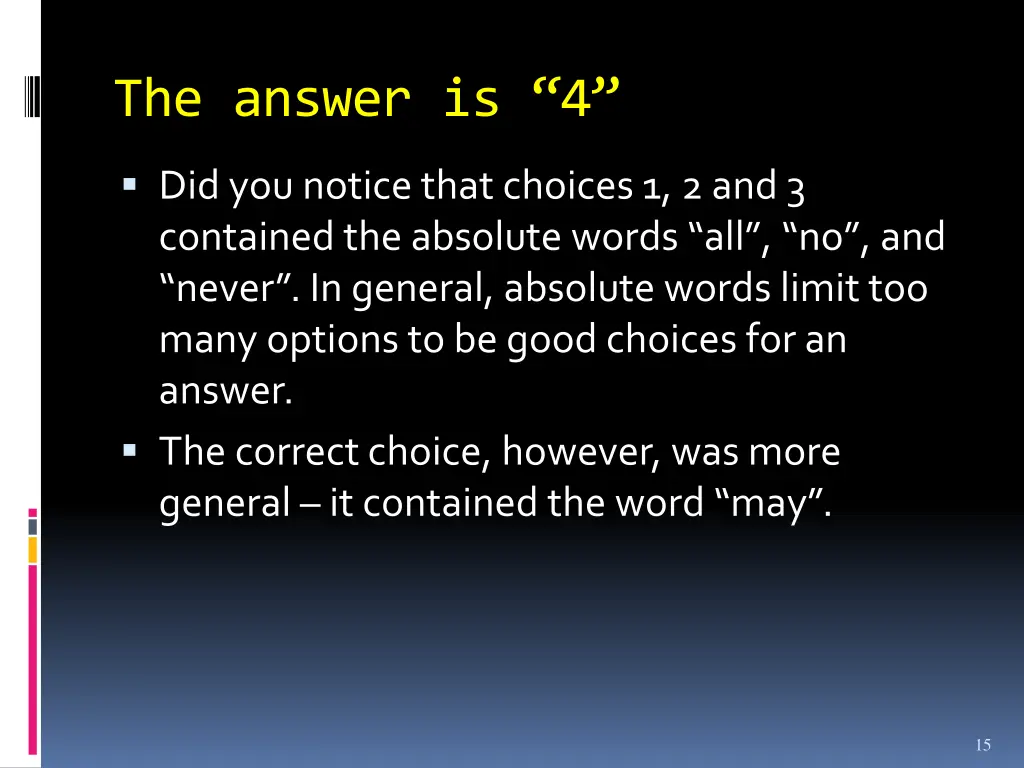 the answer is 4