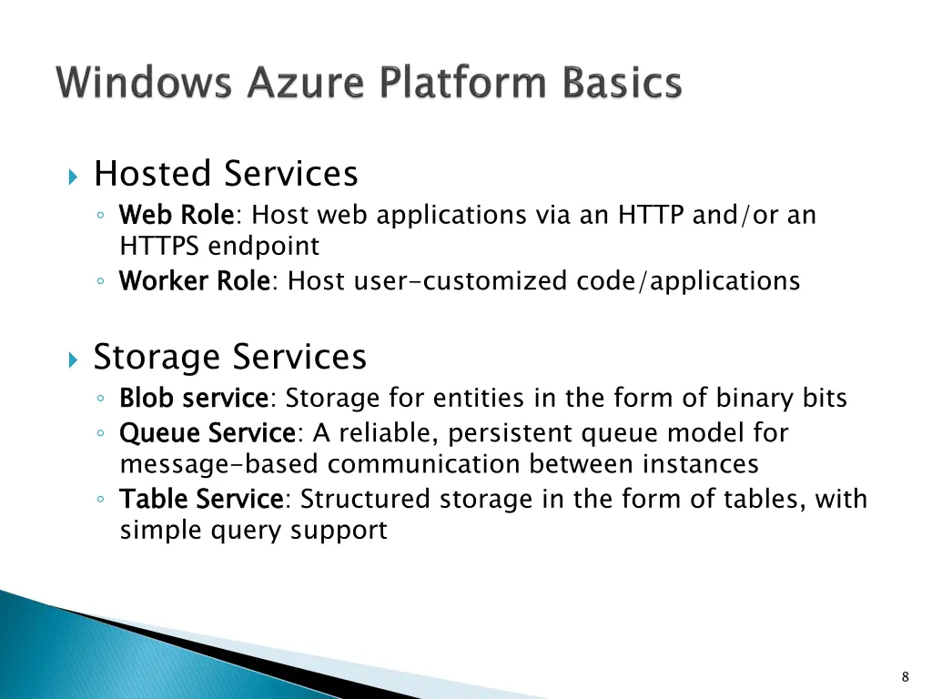 hosted services web role https endpoint worker