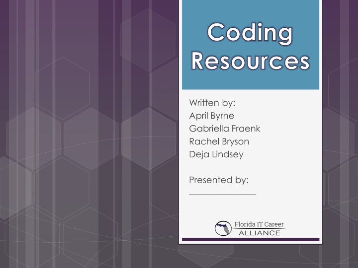 coding resources