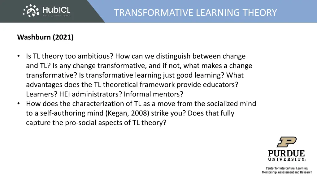 transformative learning theory 4