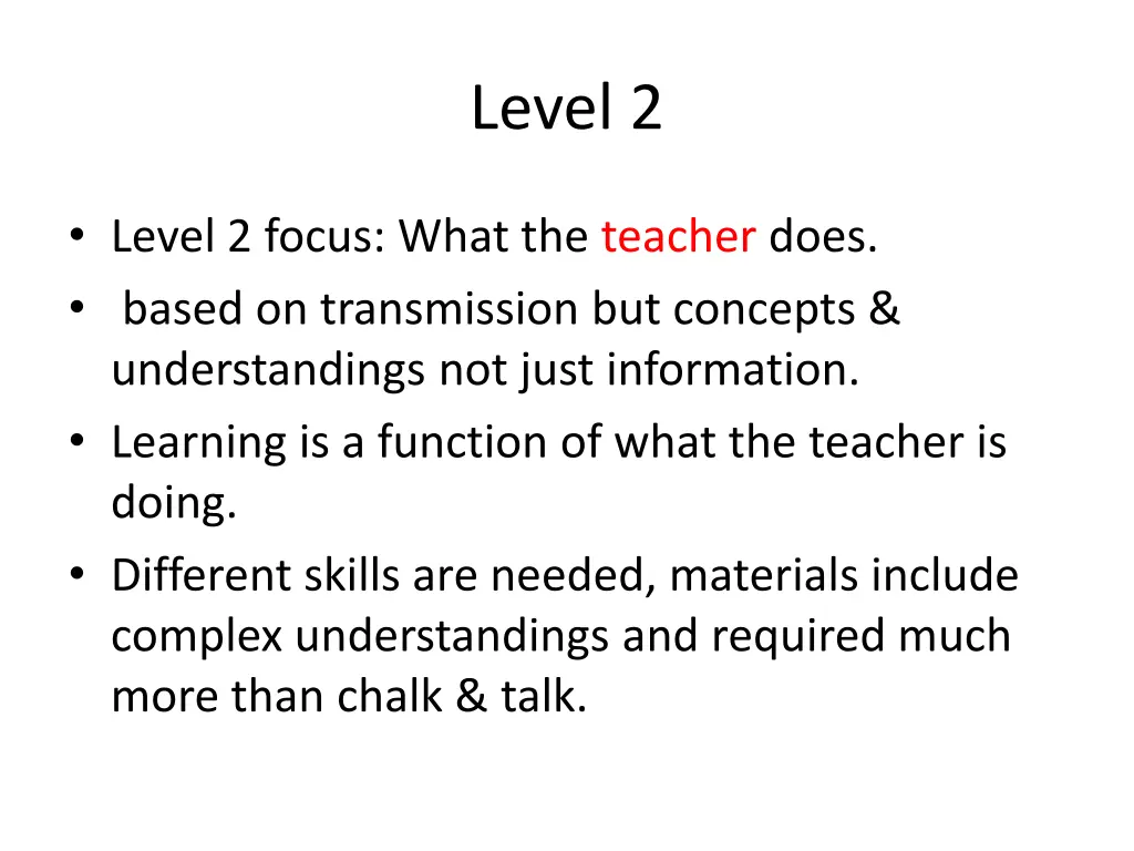 level 2