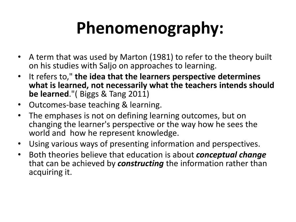 phenomenography