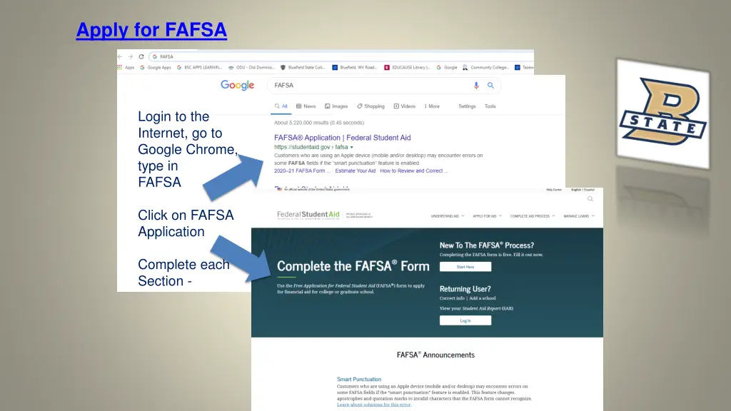 apply for fafsa