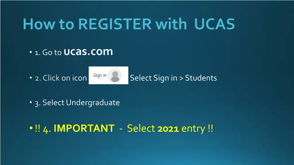how to register with ucas