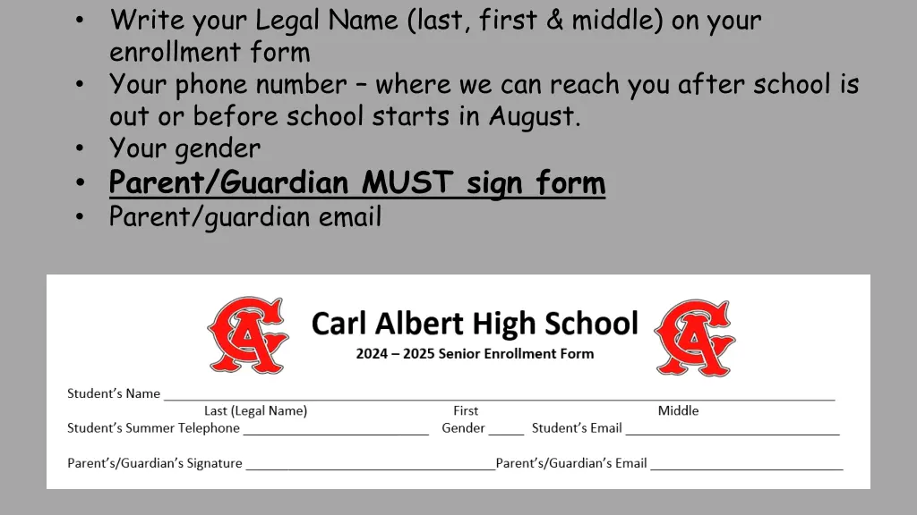 write your legal name last first middle on your