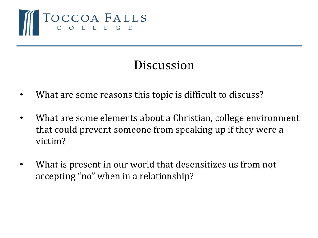 discussion