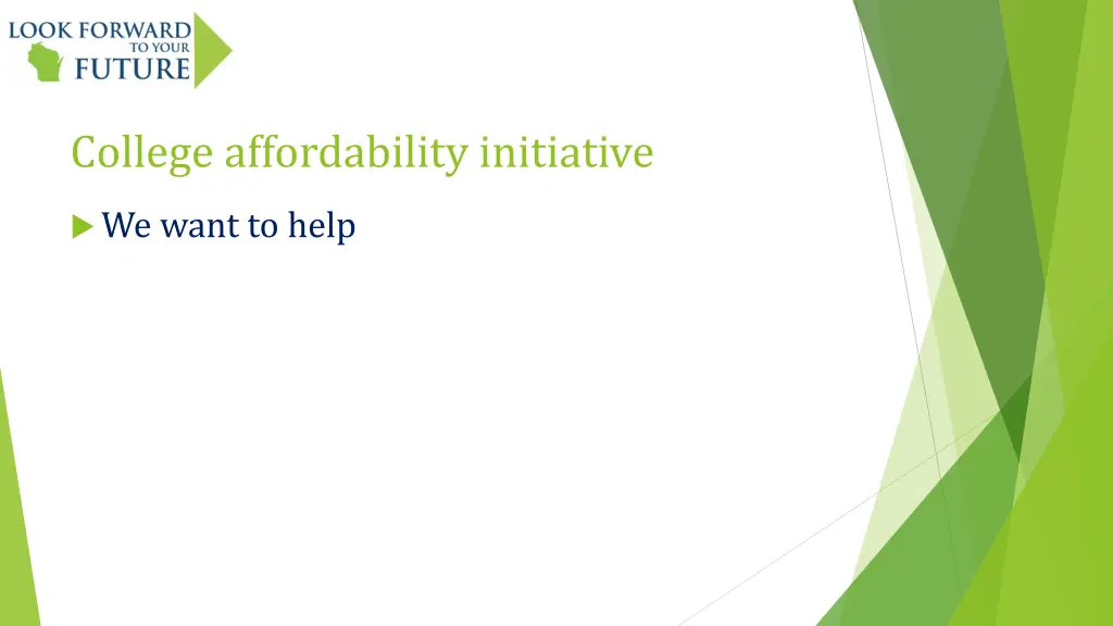 college affordability initiative 7